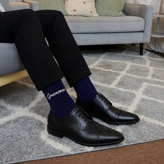 Calcetines de boda para el novio, padrino, mejor hombre, padre del novio y la novia - Image 4