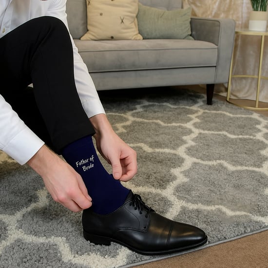 Calcetines de boda para el novio, padrino, mejor hombre, padre del novio y la novia - Image 5