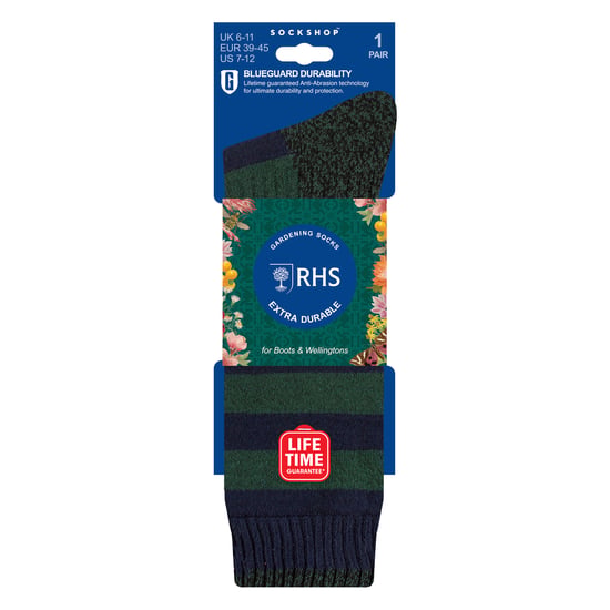 Calcetines de bota gruesos para hombre de alta resistencia | Calcetines Wellington para jardinería de larga duración - Image 2