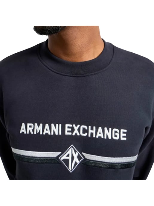 Sudadera de Armani Exchange para hombre con estampado de rombos - Image 2