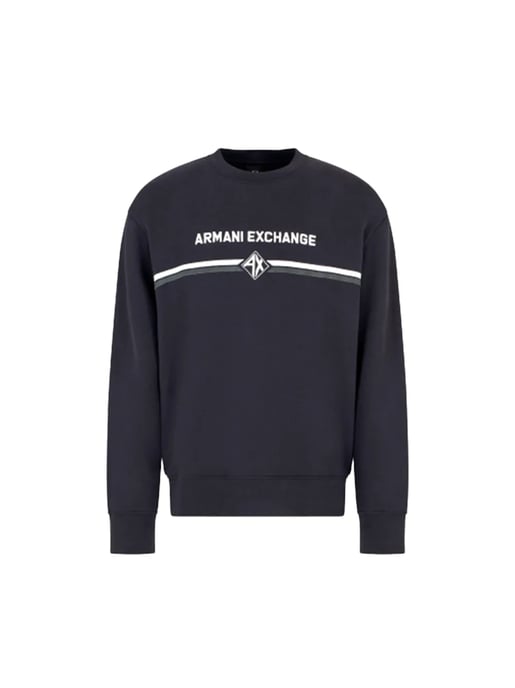 Sudadera de Armani Exchange para hombre con estampado de rombos - Image 3