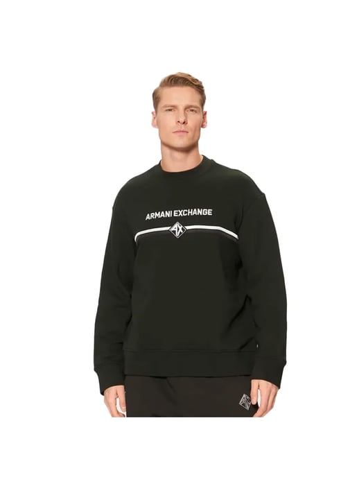 Sudadera de Armani Exchange para hombre con estampado de rombos - Image 1