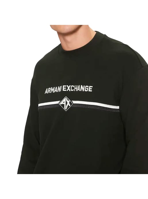 Sudadera de Armani Exchange para hombre con estampado de rombos - Image 4