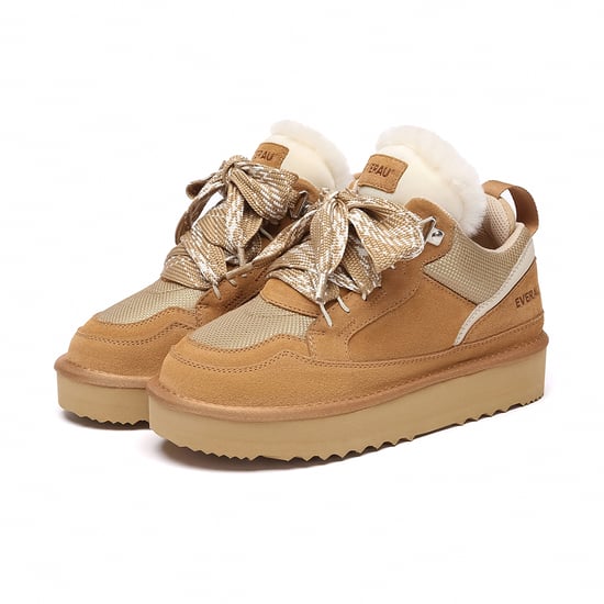 botas deportivas de plataforma con cordones de encaje marmoleado para mujer EVER AU Australia - Image 4