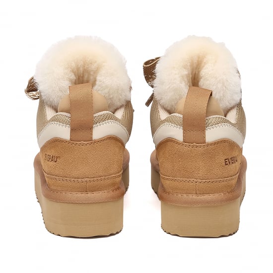 botas deportivas de plataforma con cordones de encaje marmoleado para mujer EVER AU Australia - Image 5
