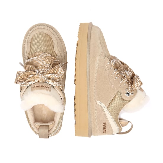 BOTAS DE SNEAKER EN PLATFORM DE LACITO MARMOLADAS PARA MUJERES EVER AU Australia - Image 3