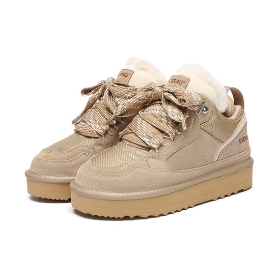 BOTAS DE SNEAKER EN PLATFORM DE LACITO MARMOLADAS PARA MUJERES EVER AU Australia - Image 4