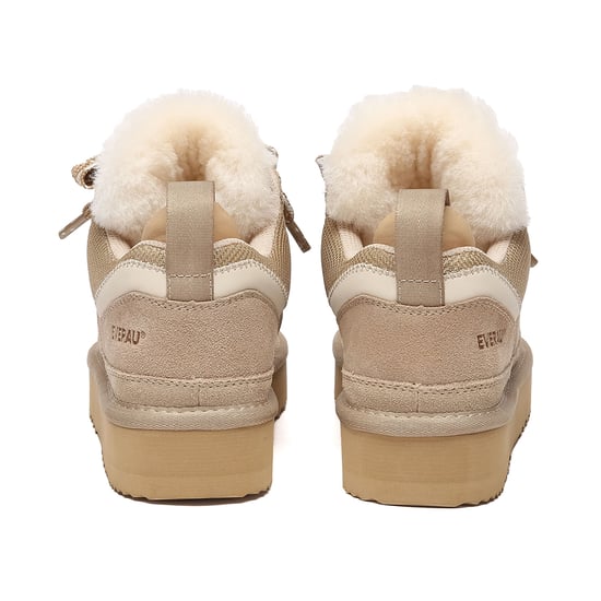 BOTAS DE SNEAKER EN PLATFORM DE LACITO MARMOLADAS PARA MUJERES EVER AU Australia - Image 5