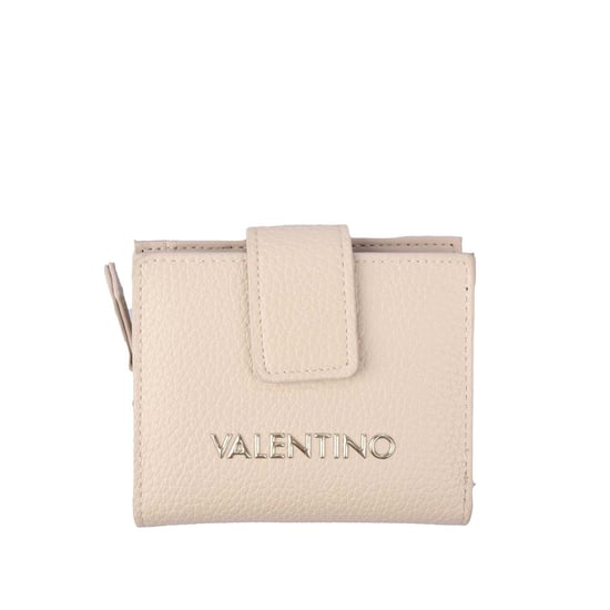 Cartera con cierre tipo zip Valentino Alexia en beige - Image 1
