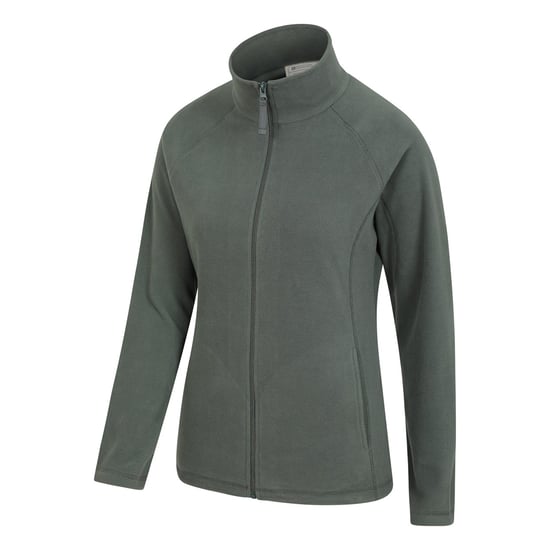 Mountain Warehouse Womens/Ladies Raso Fleece Jacket (Khaki Green) - Image 2