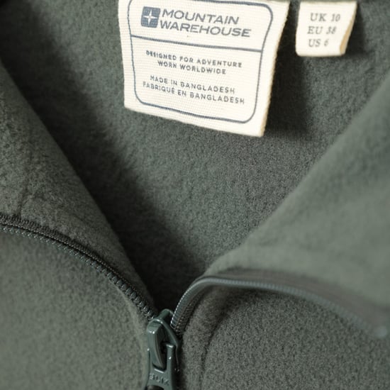 Mountain Warehouse Womens/Ladies Raso Fleece Jacket (Khaki Green) - Image 5