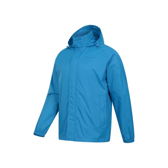 Mountain Warehouse Mens Pakka II Waterproof Jacket (Bright Blue) - Image 3