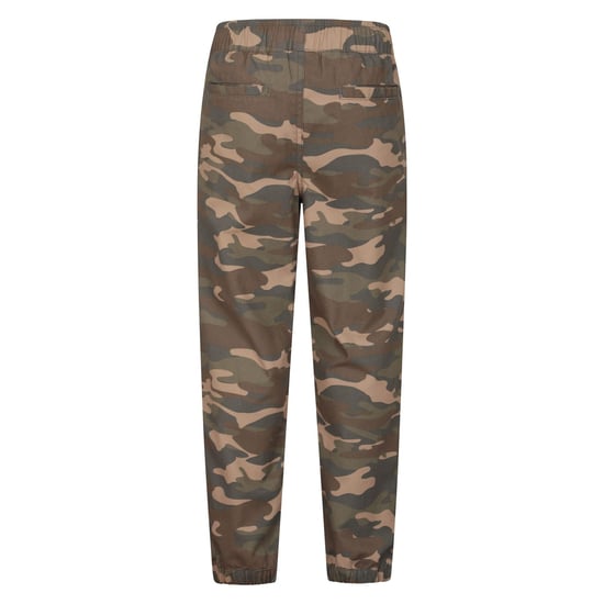 Mountain Warehouse Childrens/Kids Camo Reinforced Knee Trousers (Green/Brown) - Image 2