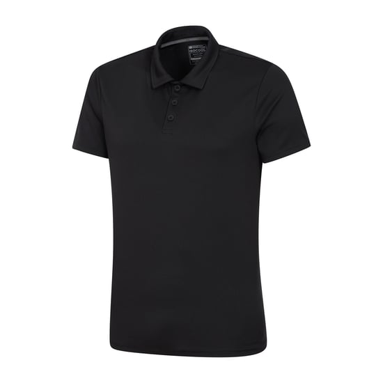 Mountain Warehouse Mens Endurance IsoCool Polo Shirt (Black) - Image 2