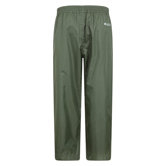 Mountain Warehouse Childrens/Kids Pakka II Waterproof Over Trousers (Khaki) - Image 2