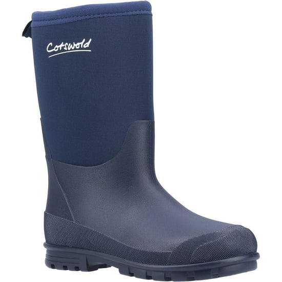 Cotswold Childrens/Kids Hilly Neoprene Wellington Boots (Navy) - Image 2