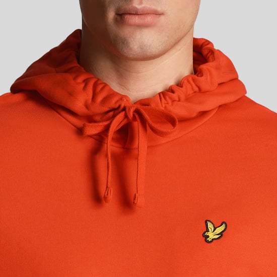 Lyle & Scott Branded Gala sudadera con capucha roja - Image 4