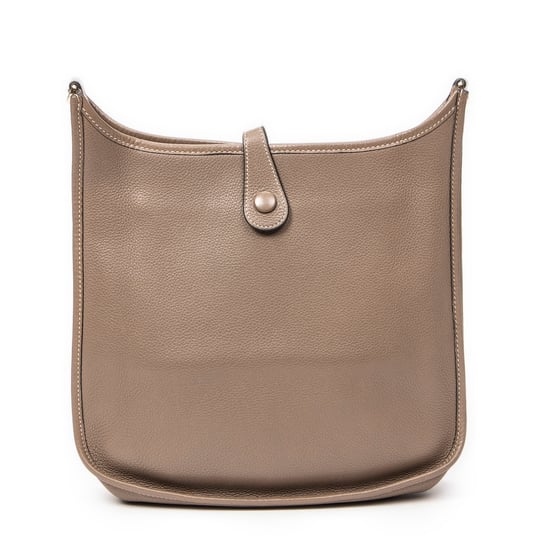 Hermès Evelyne I PM en Etoupe Piel de becerro - Image 5