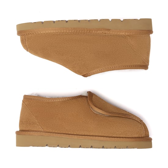 Zapatillas de piel de oveja ajustables de musgo para hombres de EVER AU Australia - Image 6