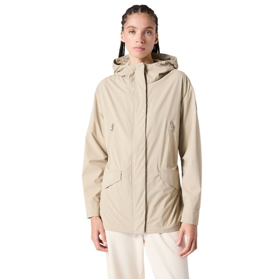 Chaqueta Larga Con Capucha Color Crema De Parajumpers - Image 4