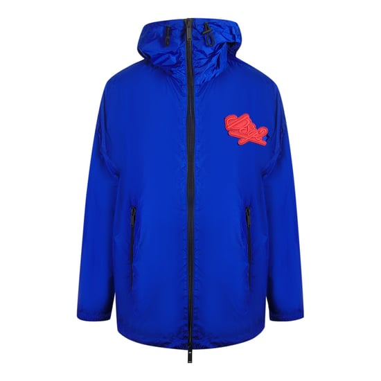 Chaqueta Azul Con El Logotipo Grande Dsq2 De Dsquared2 - Image 1