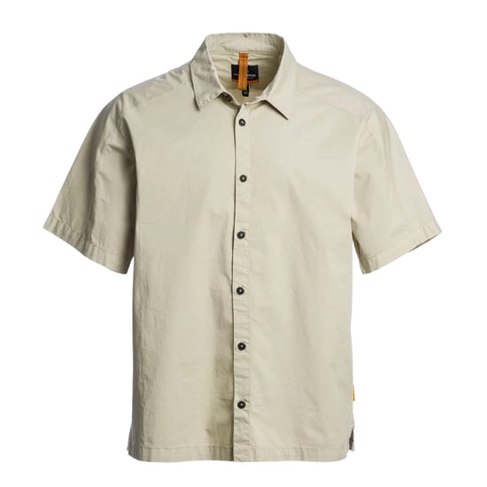 Camisa De Manga Corta Verde Espárrago Tobin De Parajumpers - Image 1