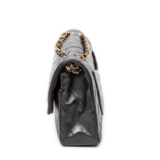 Chanel Classic Double Flap 26 en Negro Piel de becerro - Image 3