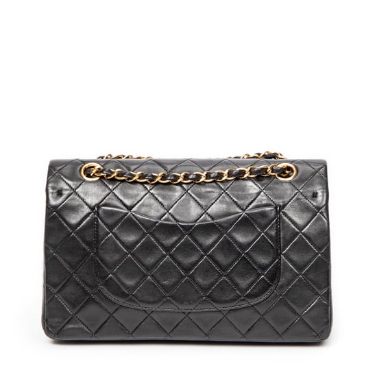 Chanel Classic Double Flap 26 en Negro Piel de becerro - Image 5