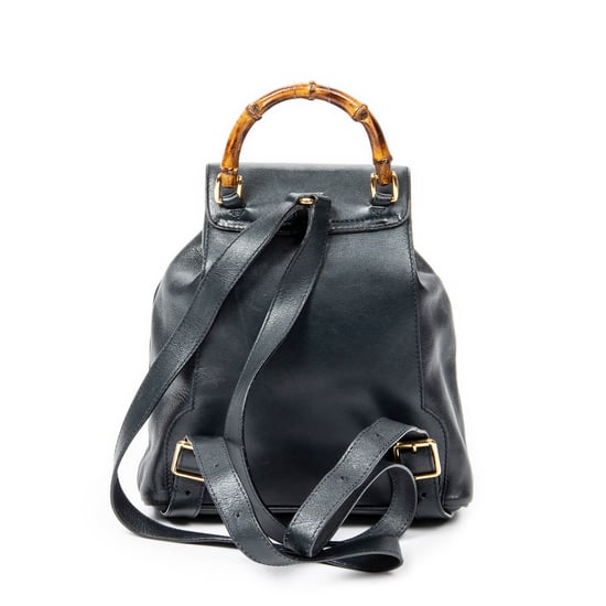 Gucci Mini Bamboo Backpack en Marina Piel de becerro - Image 5