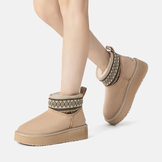 BOTAS DE TACÓN PLANO DE MUJER PLOVER TEJIDAS DE EVER AU Australia - Image 2