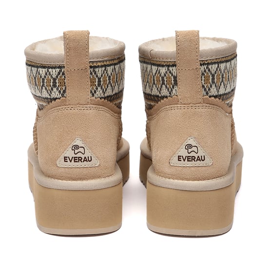 BOTAS DE TACÓN PLANO DE MUJER PLOVER TEJIDAS DE EVER AU Australia - Image 5