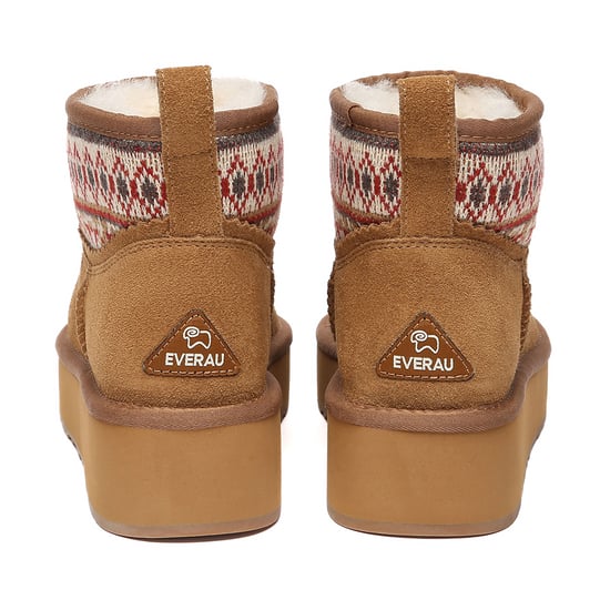 BOTAS DE PLATAFORMA DE CAÑA BAJA TEJIDAS PLOVER PARA MUJERES AUSTRALIANAS EVER - Image 5