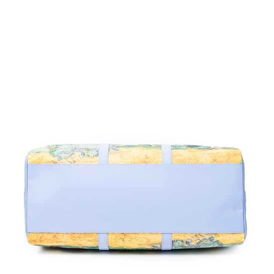 Louis Vuitton Ltd. Ed. Jeff Koons Masters Collection Van Gogh Keepall Bandouliere 50 en Azul Lona recubierta - Image 6