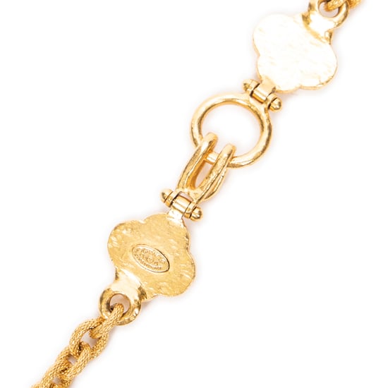 Chanel Magnifying Glass Pendant Necklace  en Oro Acero inoxidable sin níquel - Image 5