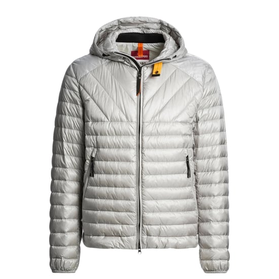 Chaqueta Con Capucha Plateada Miroku De Parajumpers - Image 1
