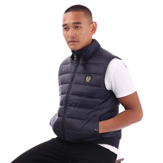 Chaleco Circuit para hombres de Belstaff en azul marino - Image 4