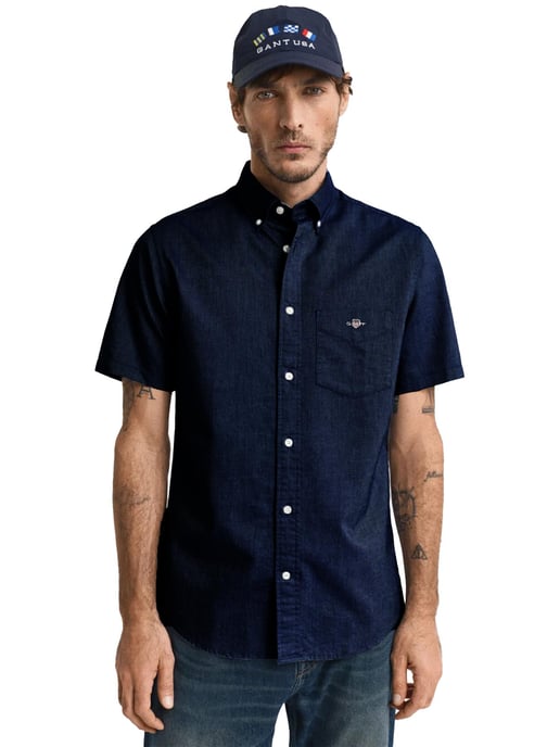 Gant | Camisa Oxford de Manga Corta Regular para Hombre - Image 2
