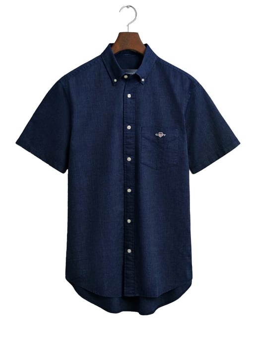 Gant | Camisa Oxford de Manga Corta Regular para Hombre - Image 6