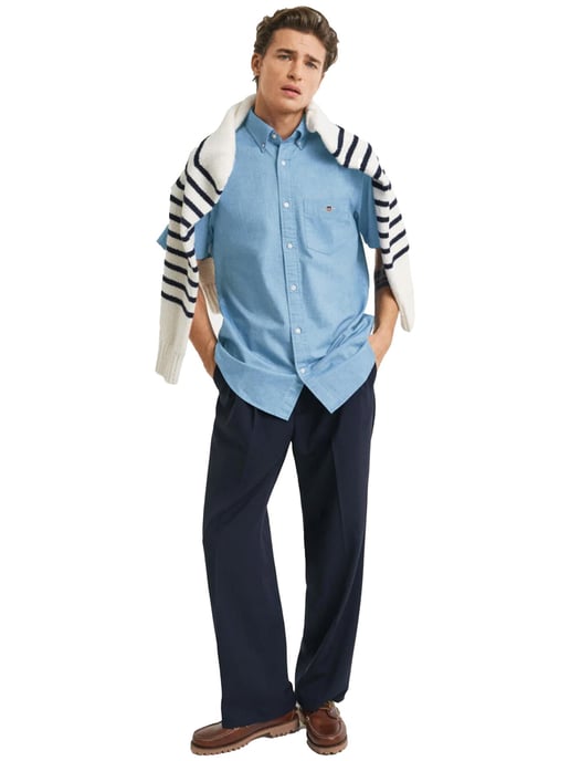 Gant | Camisa Oxford de Manga Corta Regular para Hombre - Image 5