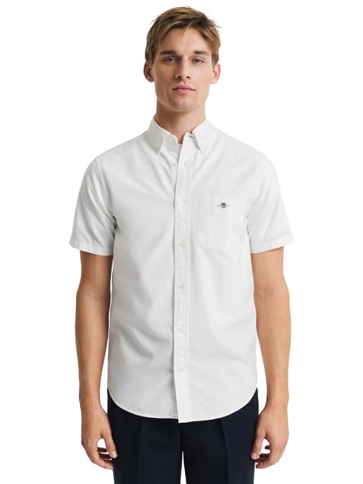 Gant | Camisa Oxford de manga corta para hombre – Corte regular - Image 3