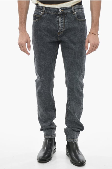 Vaqueros Slim Fit 15 cm en Gris - Image 1