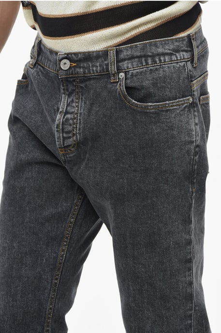 Vaqueros Slim Fit 15 cm en Gris - Image 3