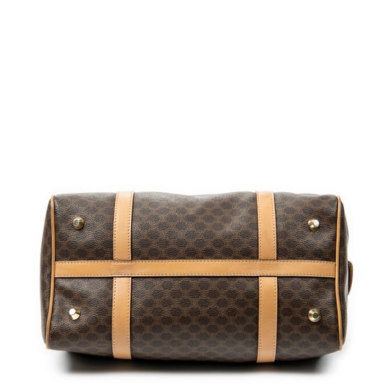 Celine Vintage Small Boston  en Beige/Marrón Lona recubierta - Image 6