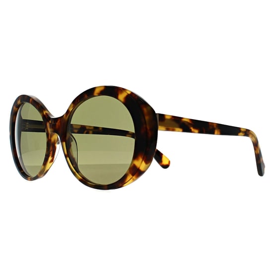 Serengeti Round Womens Shiny Tortoise Havana Mineral 555nm Green Photochromic Bacall - Image 2