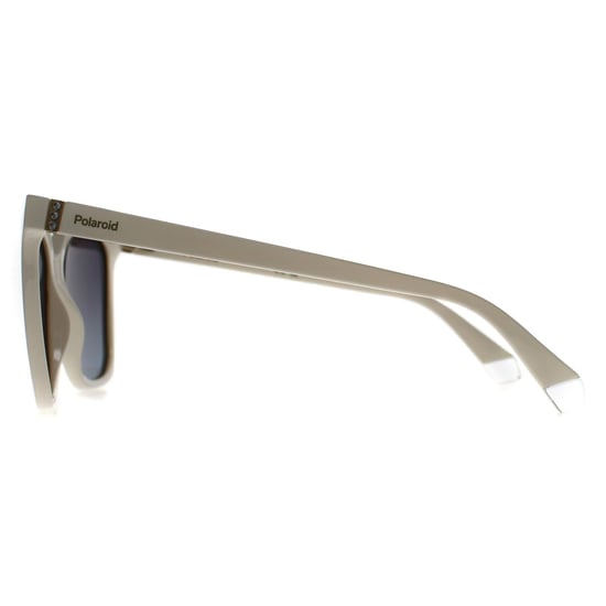Polaroid Butterfly Womens Blanco Gris Gradiente Polarizado PLD 4155/S/X - Image 3