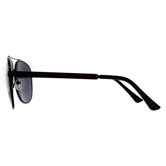 Guess Aviator Hombre Negro Brillante Gris GF5110 - Image 3