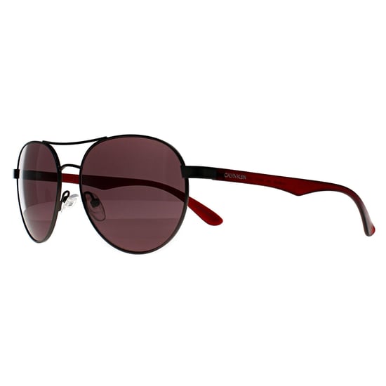 Calvin Klein Aviator Unisex Gris Gunmetal Mate CK19313S - Image 2