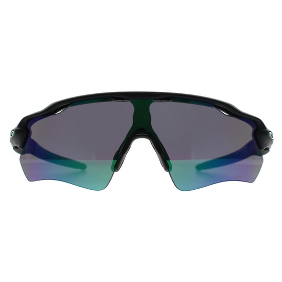 Oakley Wrap Mens Matte Black Prizm Jade Polarized Radar EV Path - Image 1