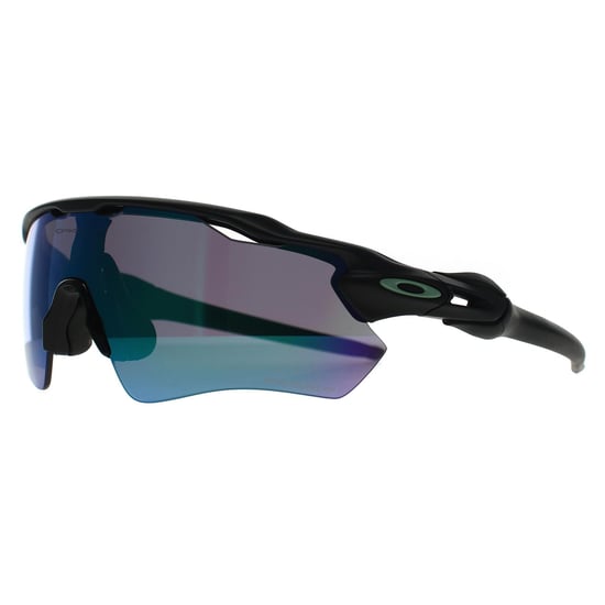 Oakley Wrap Mens Matte Black Prizm Jade Polarized Radar EV Path - Image 2