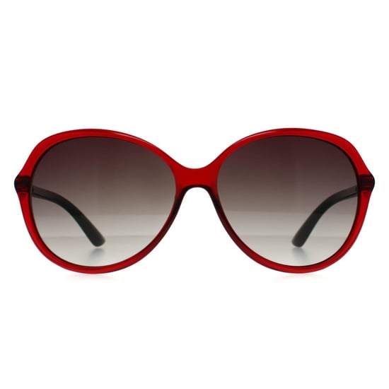 Seksy Oval Womens Transparent Burgundy Smoke Gradient N2809 - Image 1